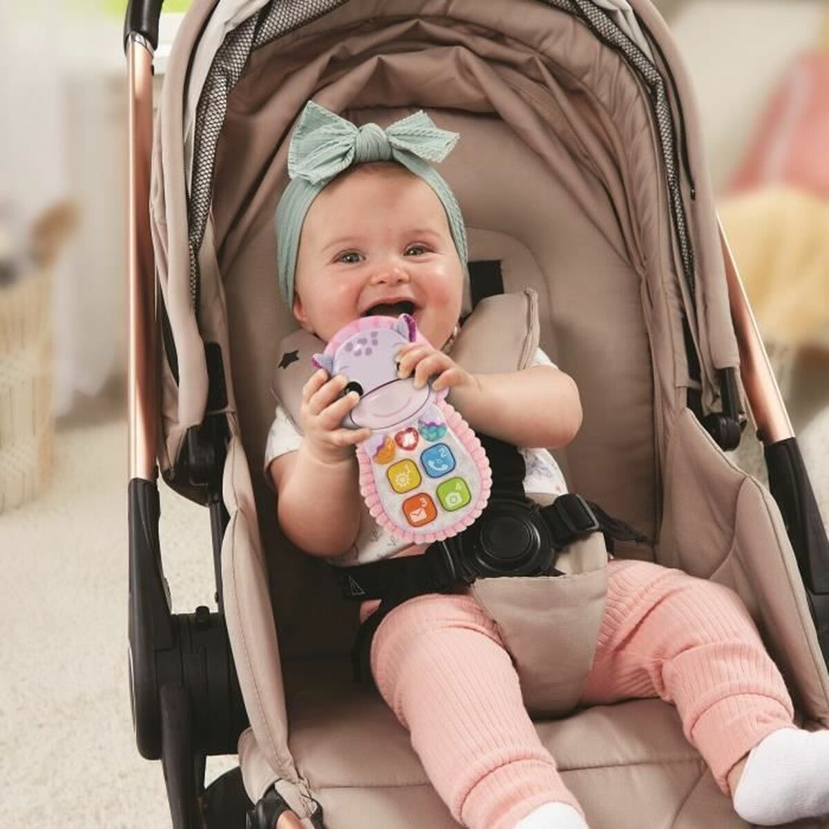 Pædagogisk spil Vtech Baby Allô Bébé Todoux (FR) Pink